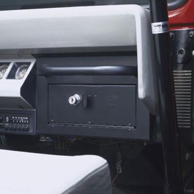 Glove Box - 87-95 Wrangler YJ Locking Black Tuffy Security Products