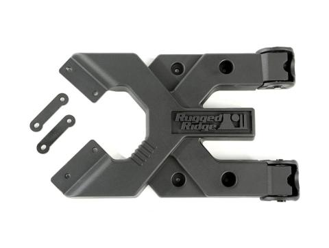 This Hinge Casting is Part of the Heavy Duty Tailgate Tire Carrier. Rugged Ridge