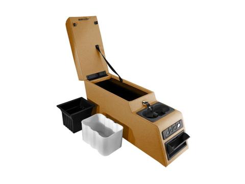 Center Console Ultimate Locking Spice 76-95 Jeep CJ/Wrangler YJ Rugged Ridge
