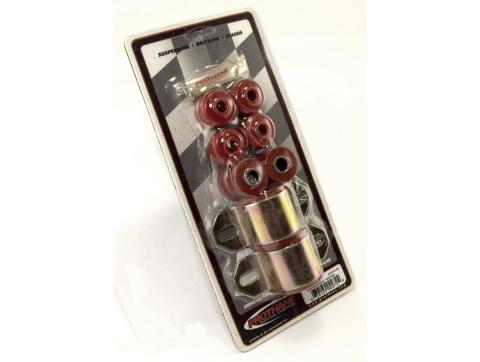 Suspension Stabilizer Bar Bushing Kit Front Red 1 Inch 84-01 XJ Rugged Ridge