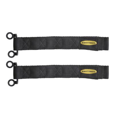 Adjustable Door Strap Black Sold as a Pair Brackets not included Smittybilt
