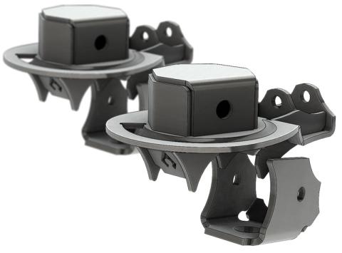 Ultimate Coil Bracket 22 Degree LCA Brackets 3.5 Inch Tube Diameter Artec Industries