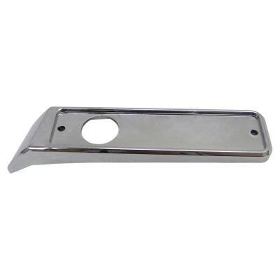 Right Front Chrome Side Marker Lamp Base for 1974-1991 Jeep SJ, J-Series Crown Automotive