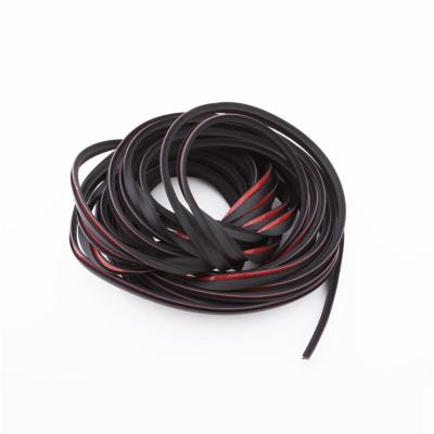 Wiper Style Hollow Replacement Edge Trim 10 Foot Roll Bushwacker