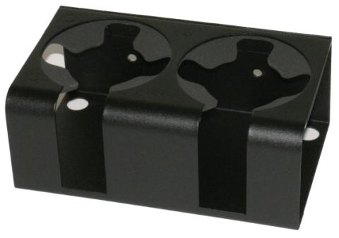 Dual Cup Holder Universal Standard Black Tuffy Security Products