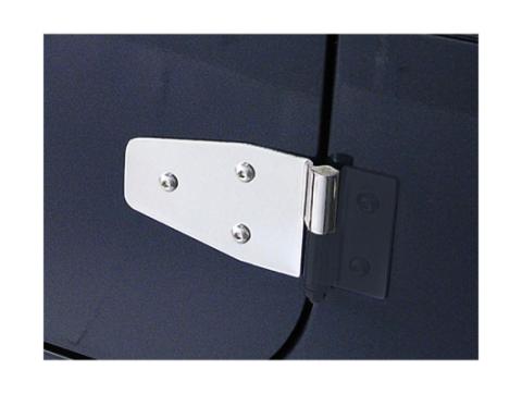 Door Hinge Kit Stainless Steel 94-95 Jeep Wrangler YJ Rugged Ridge