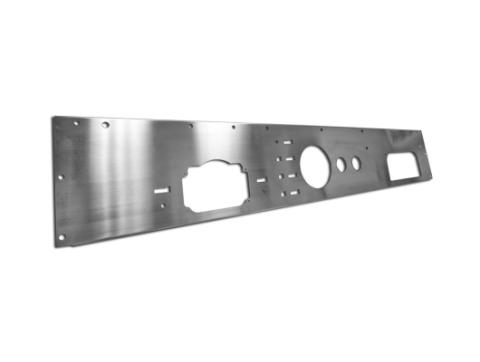 Dash Panel Holes Stainless Steel 76-86 Jeep CJ Rugged Ridge