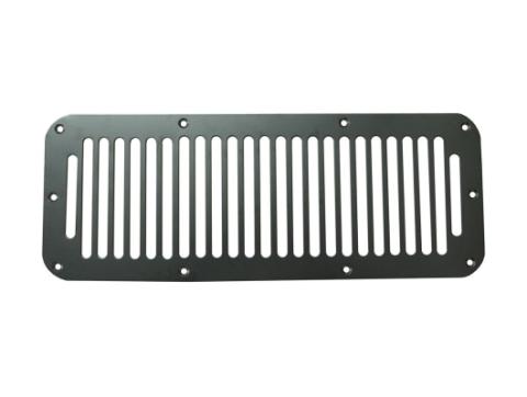 Cowl Vent Cover Black 76-95 Jeep CJ/Wrangler YJ Rugged Ridge