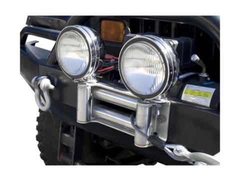 Winch Fairlead Roller Off-road Light Mounts Rugged Ridge