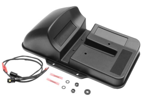 License Plate Relocation Rear Black Jeep Rugged Ridge
