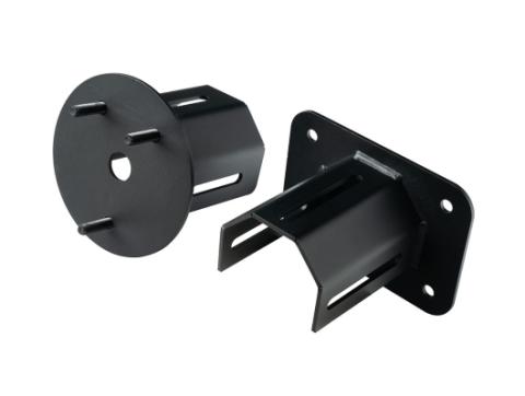 XOR Bumper Rr W/Tire Carrier Black Jeep Rugged Ridge