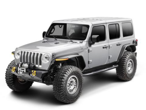Side Decals Barbed Wire Rugged Ridge