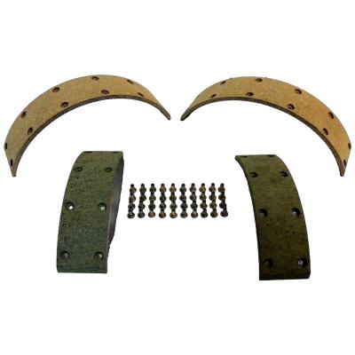 Brake Lining Set for Select 41-68 Vintage Jeep MB CJS, M38, M38-A1 w/ 9 Inch Brakes Crown Automotive