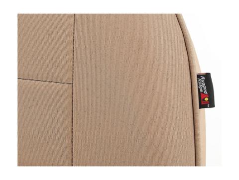 Seat Low-Back Front No-Recline Tan 55-86 Jeep CJ Rugged Ridge