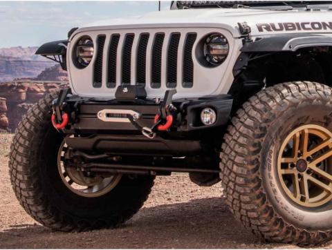 Trekker Winch 10000 Lbs Synthetic Rope IP68 Waterproof Wireless Rugged Ridge