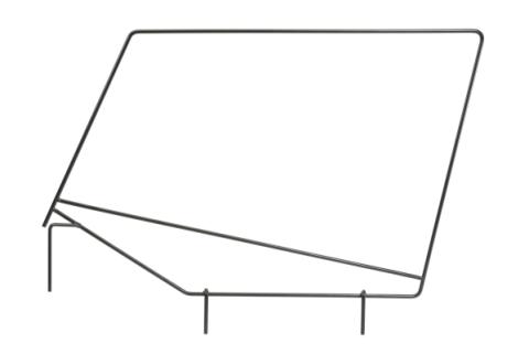 Jeep YJ Upper Steel Door Frames Pair For 87-95 Wrangler YJ Black Powdercoat MasterTop