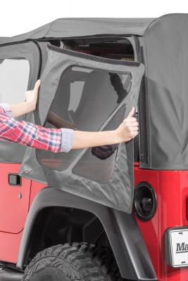 Jeep Full Hardware Top No Doorskins Tinted Glass For 97-06 Jeep Wrangler Spice Diamond MasterTop