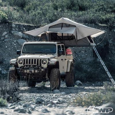 Gen2 Overlander Tent Open Size 95 Inch W x 56 Inch L x 51 Inch H Sleeps 2-3 Full Bed Size Smittybilt