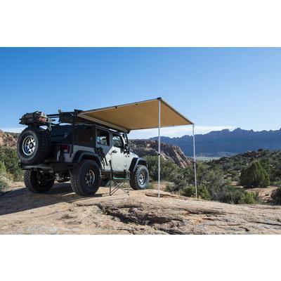 Retractable Awning 8.2 feet Wide x 6.2 feet Long Coyote Tan Smittybilt