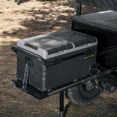 Basecamp 75L Fridge/Freezer Dual Zone Fridge Outside Dimensions 36.9 inch Long x 18.3 Inch Tall x 21.1 Inch Wide Smittybilt