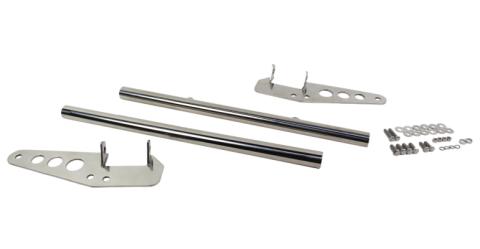 Jeep CJ Grill Guard 55-86 CJ Polished Silver Kentrol