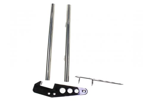 Jeep CJ Grill Guard 55-86 CJ Polished Silver Kentrol