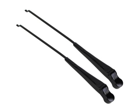 Jeep CJ Windshield Wiper Arms Pair 68-86 CJ Powdercoat Black Kentrol