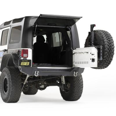 Safari Hard Top Black 2007-2018 Jeep Wrangler 4 Doors Smittybilt