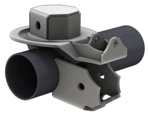 Ultimate Coil Bracket 10 Degree LCA Brackets 3.5 Inch Tube Diameter Artec Industries