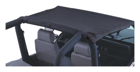 Black Beach Topper for 52-63 Jeep M38-A1 and 55-75 Jeep CJ-5 RT Off Road