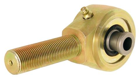 Narrow Forged Johnny Joint 2 Inch 1.850 Inch X 0.562 Inch Ball 3/4 Inch-16 Left Hand Threaded Shank Externally Greased Each RockJock 4x4