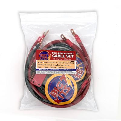 Jeep CJ Battery Cable Kit 4 Gauge Battery Cable Big7Kits