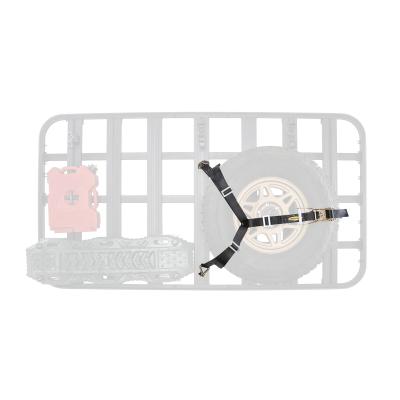 Defender Platform 3 Way Tire Strap Smittybilt