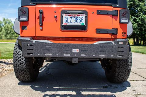 2 Inch Hitch Cargo Basket Fishbone Offroad