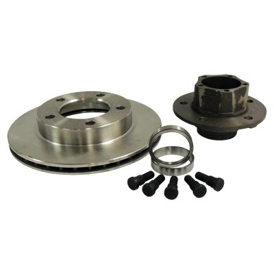 Hub &amp; Rotor Assembly for 1981-1986 Jeep CJ-5, CJ-7, CJ-8 w/ 5 Bolt Flange Crown Automotive
