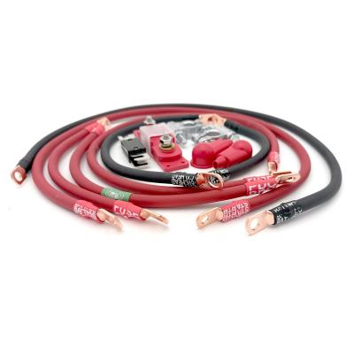 1991-1993 Jeep Comanche MJ Battery Cable Kit 4 Gauge Battery Cable Big7Kits