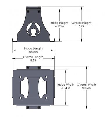 Odyssey PC 1200 Battery Mount Artec Industries