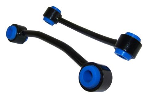 Front Sway Bar Link Kit w/ Polyurethane Bushings for Jeep YJ Wrangler L &amp; R RT Off Road