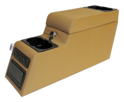 Locking Center Console 1987-1995 YJ Wrangler 4 Cup Holders A Cooler Insert and a Removable Storage Insert Spice RT Off Road