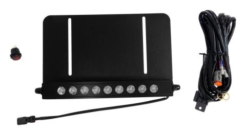 Light Bar 9 Nichia LED's Each lamp Produce 3600 Lumens at only 27 watts 11.64 inch x .75 inch x 1.5 inch RT Off Road