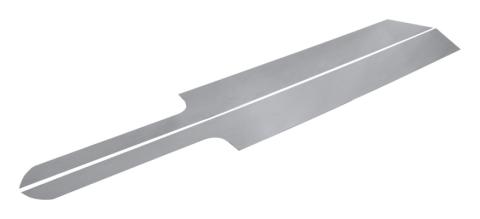 Set of 2 Stainless Steel Rocker Panel Plates for Jeep 87-95 YJ Wrangler RT Off Road