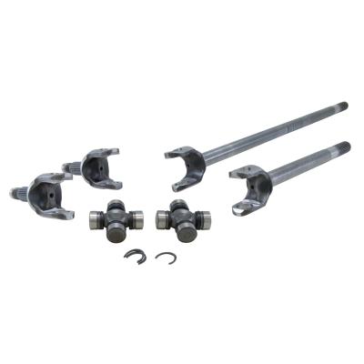 Chromoly Front Axle Kit For Dana 30 Diff 27/30 Spline 1310 U-Joint D30 30 Spline F.Ax Kit W/297X 84-01XJ 87-06WRGLR 92-04 Zj/ Wj(Assm Req) Axle Yukon Gear
