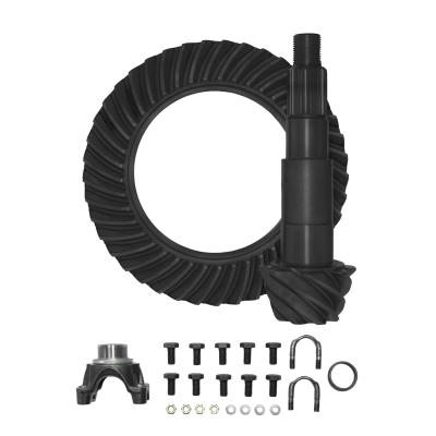 High Performance Replacement Ring &amp; Pinion Set Dana 44 HD 5.13 Ratio D44HD(HD Only) 5.13 R&amp;P Kit W/ 1310 Yoke C/Sleeve &amp; Rg Bolts (7/16) Yukon Gear