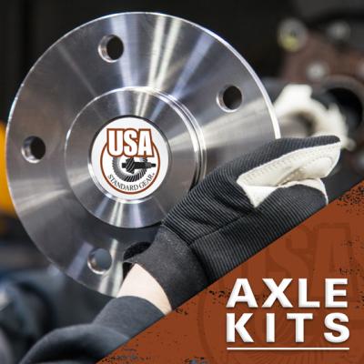 Rear Axle Kit Fits Dana D44 Diff 32 Spline Left Hand 31-1/4 Inch Long USA Standard
