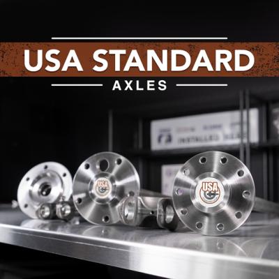 Front Axle Kit Fits Dana D30 Diff 27 Spline Right Hand 38.5 Inch Long USA Standard