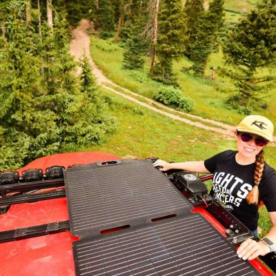 150W Portable Foldable Solar Panel KC HiLiTES