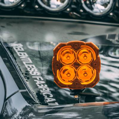 Head Light Cover Shield Flex Era 4 Amber Each KC HiLiTES
