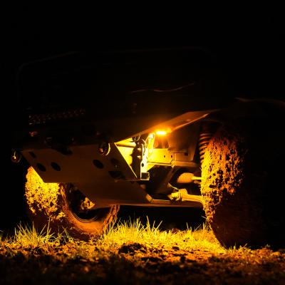 Cyclone V2 LED 6 Light Rock Kit Amber KC HiLiTES
