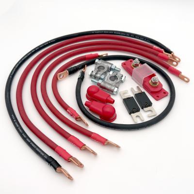 Jeep CJ Battery Cable Kit 4 Gauge Battery Cable AMC V8 Big7Kits