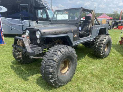 Jeep Tube Fenders Negative Flare Bare Steel For 76-87 Jeep CJ7 81-85 Jeep Scrambler Wizard Works Offroad